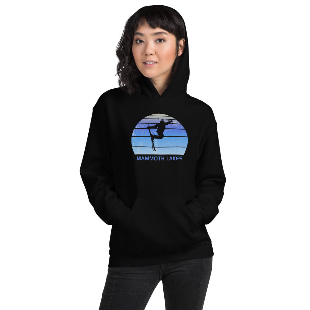 Retro Mammoth Lakes California Skiing Fan Unisex Hoodie Top Sweatshirt