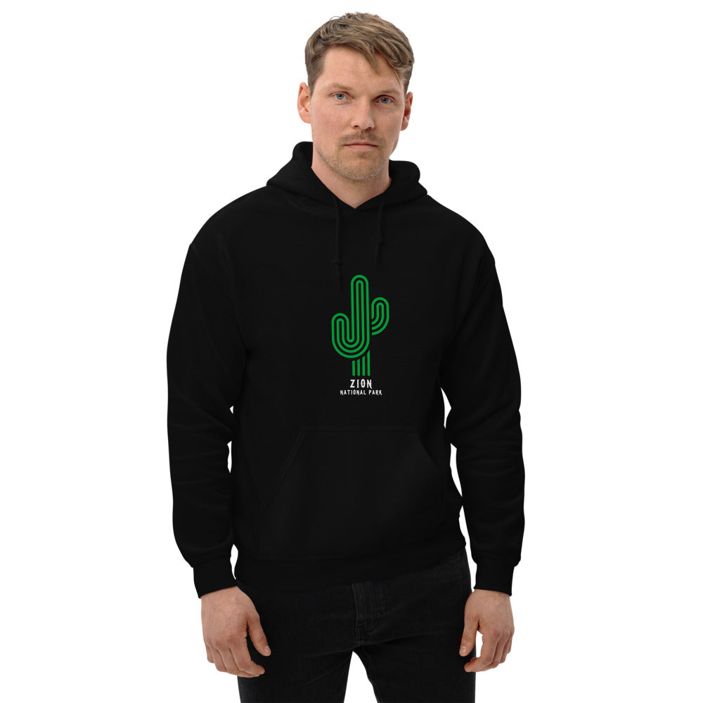 Zion National Park Utah Graphic Print Unisex Hoodie Top Sweatshirt