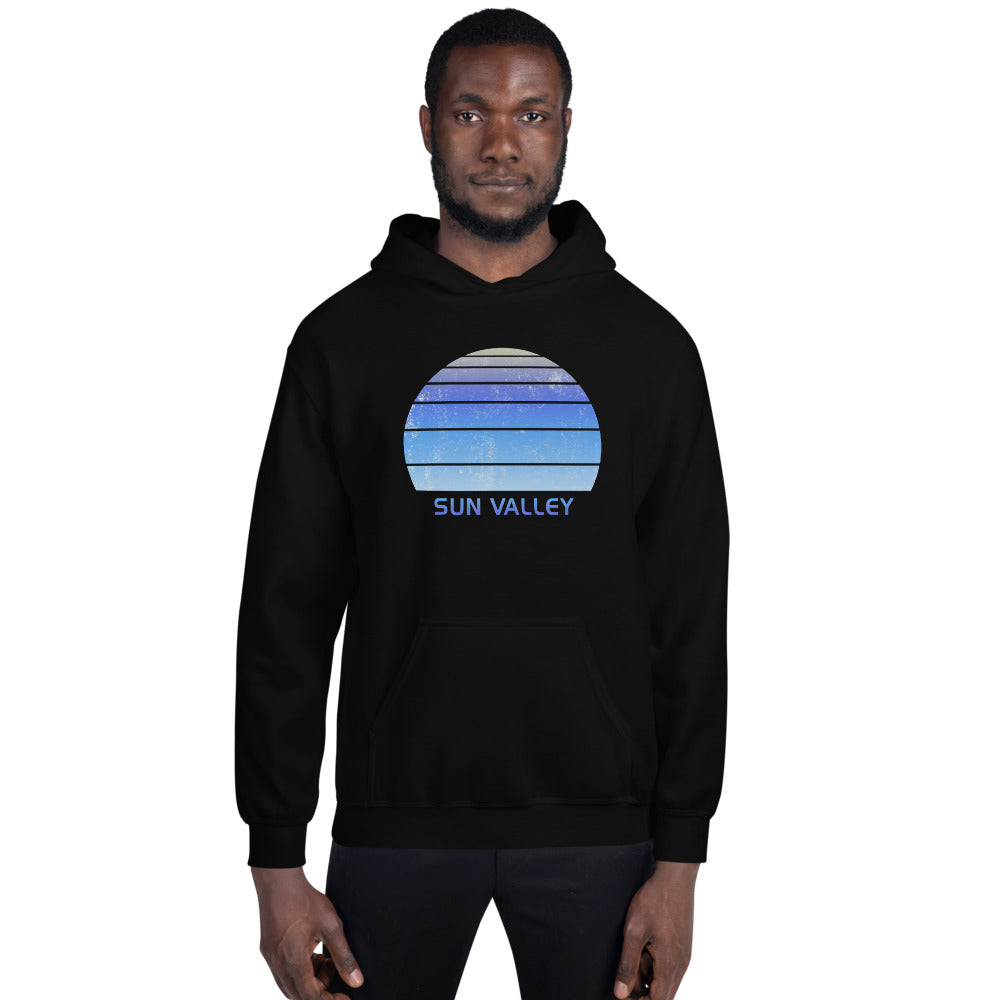 Retro Sun Valley Idaho Ski Skiing Fan Unisex Hoodie Top Sweatshirt