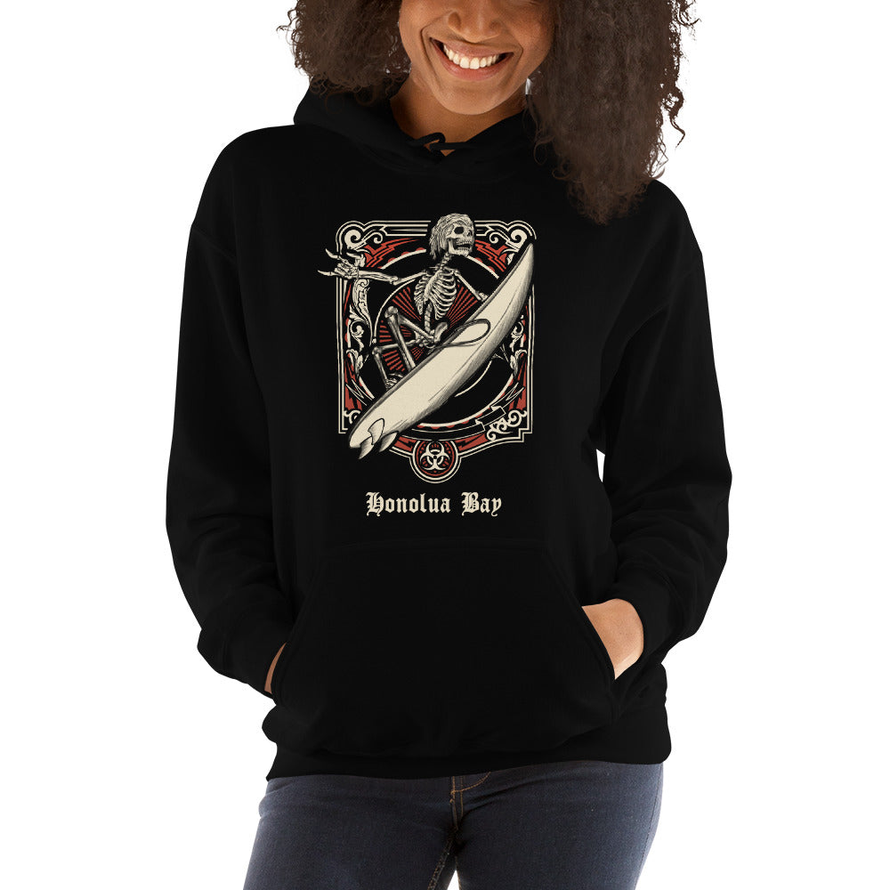 Cool Honolua Bay Maui Hawaii Surfing Fan Surfer Unisex Hoodie Top Sweatshirt