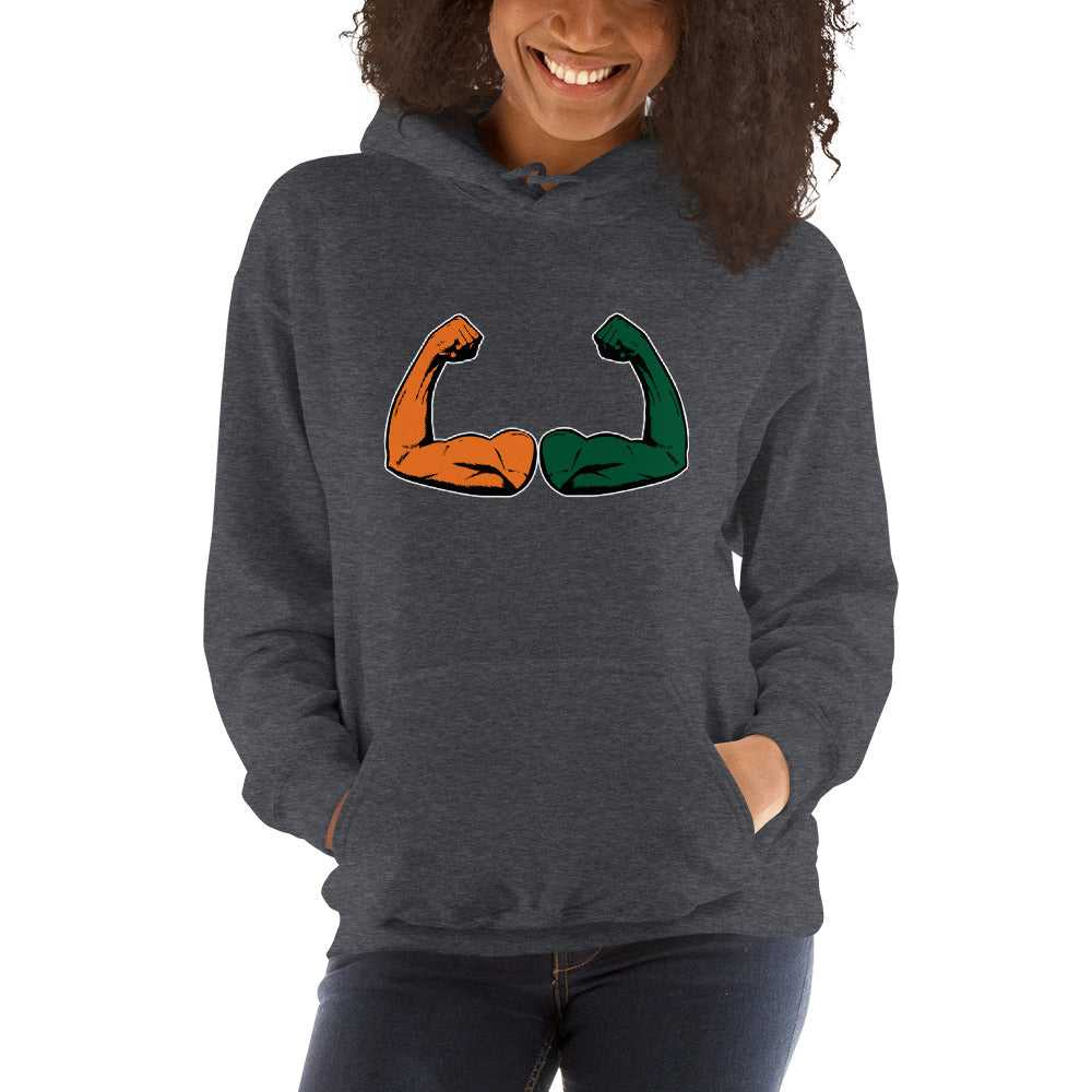 Funny Miami Native 305 Area Code College Football Fan Unisex Hoodie Top Sweatshirt