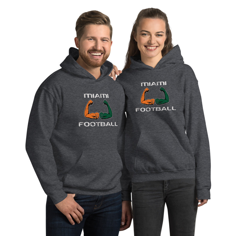 Miami 305 Area Code Native College Football Fan Unisex Hoodie Top Sweatshirt