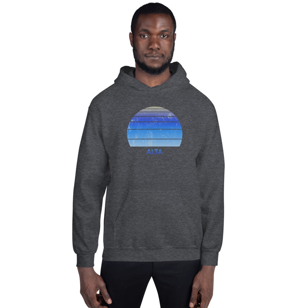 Retro Alta Utah Ski Skiing Fan Unisex Hoodie Top Sweatshirt