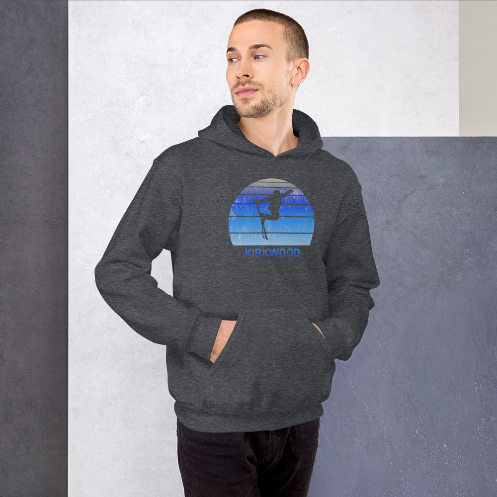 Retro Kirkwood California Skiing Fan Unisex Hoodie Top Sweatshirt