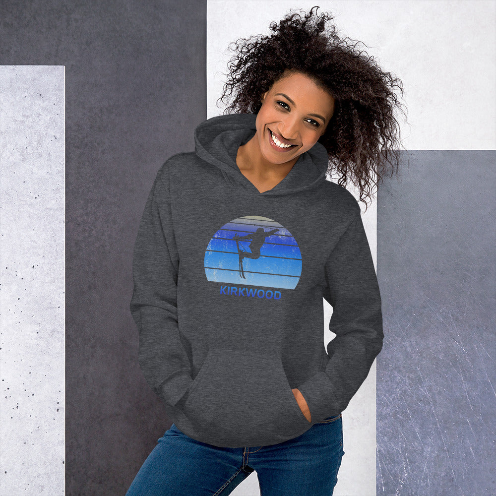 Retro Kirkwood California Skiing Fan Unisex Hoodie Top Sweatshirt