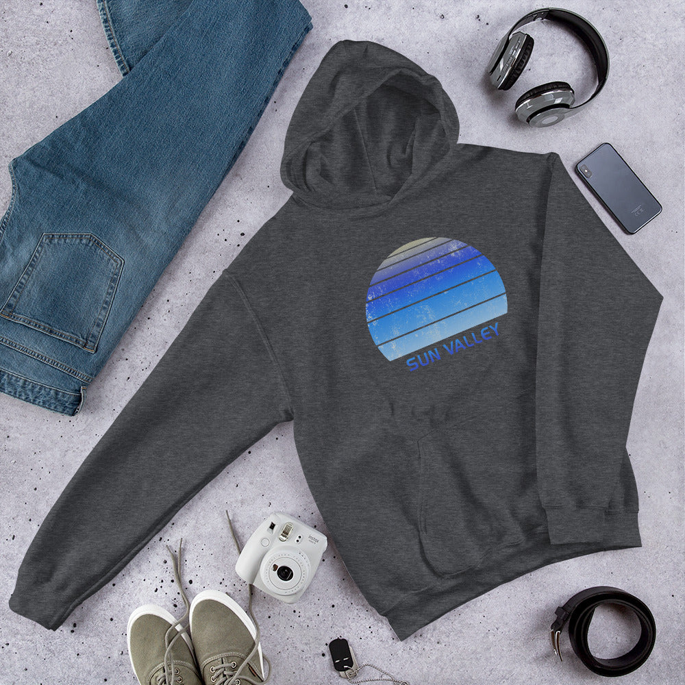 Retro Sun Valley Idaho Ski Skiing Fan Unisex Hoodie Top Sweatshirt
