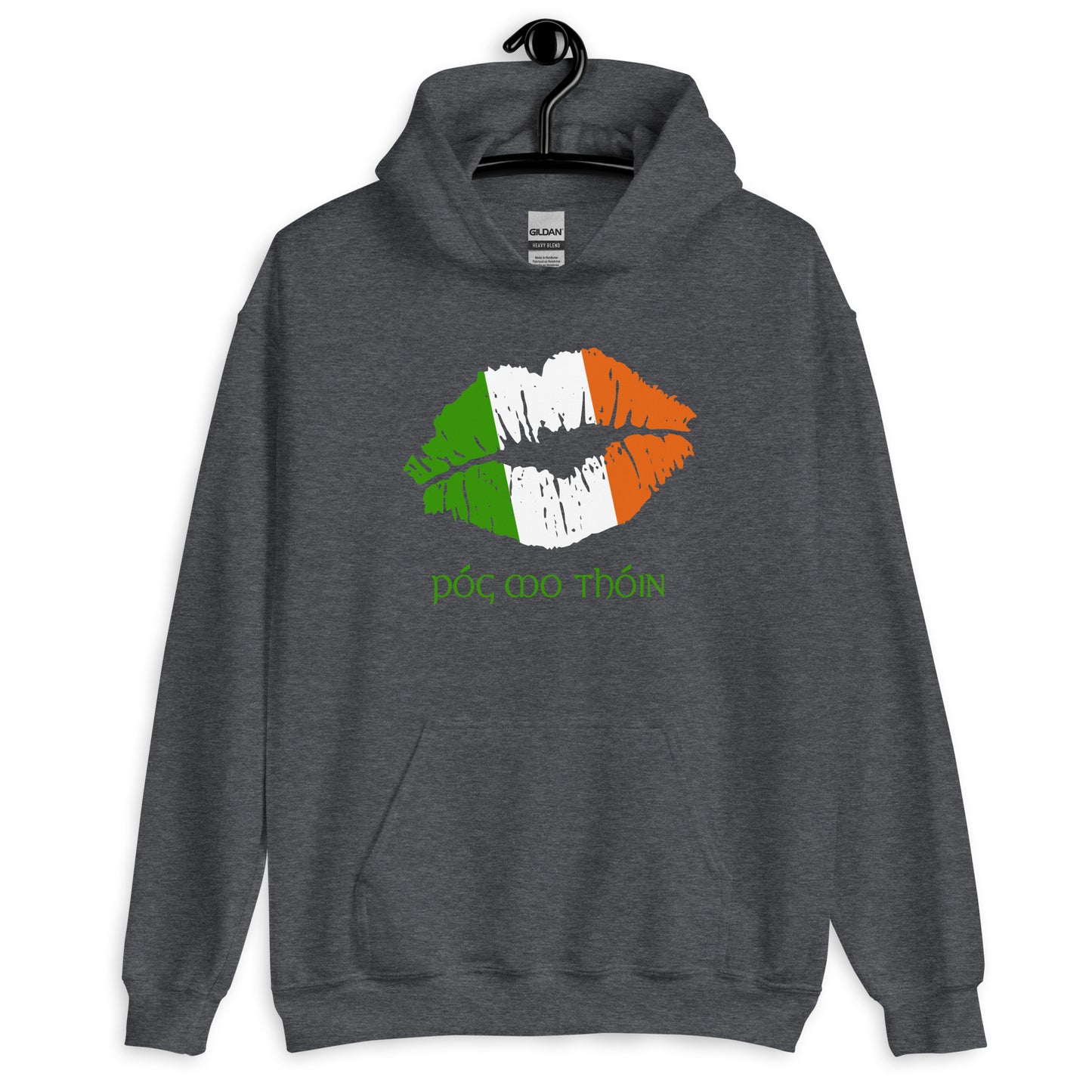 Pog Mo Thoin Funny St. Patrick's Day Ireland Flag Unisex Hoodie Top Sweatshirt