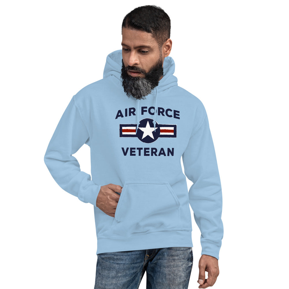 U.S. Air Force Military Service Active Retired Veteran Appreciation Unisex Hoodie Top Sweatshirt