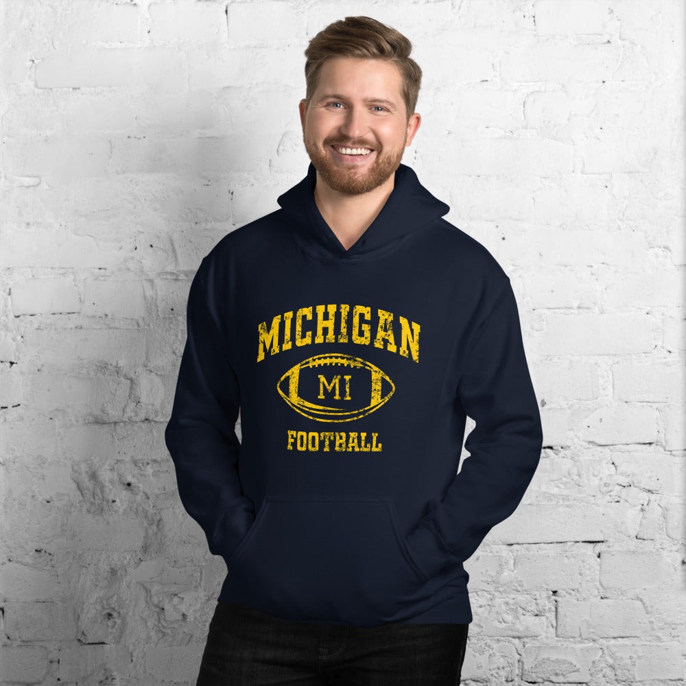 Michigan Fan College Football Unisex Hoodie Top Sweatshirt