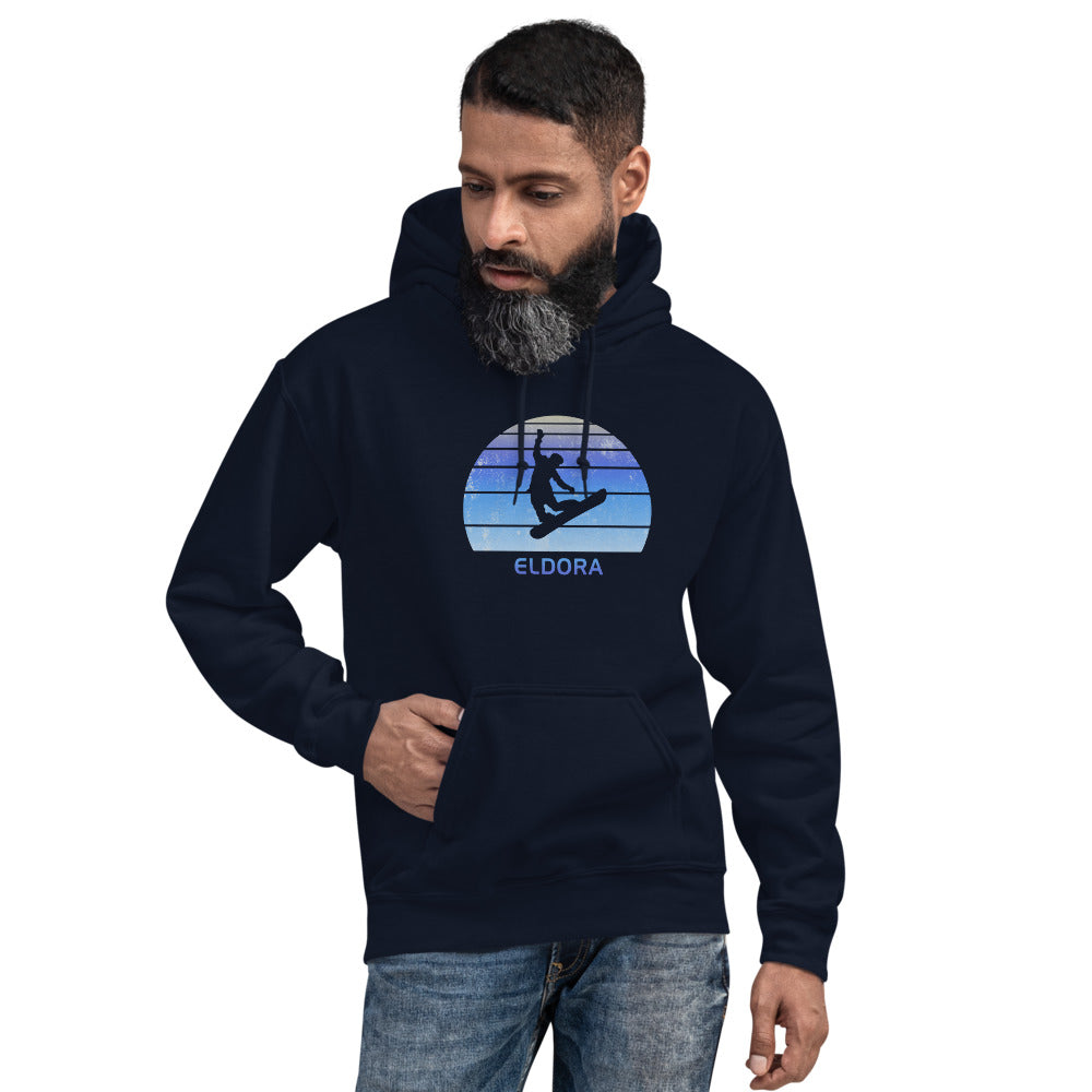 Retro Eldora Colorado Snowboarding Fan Unisex Hoodie Top Sweatshirt
