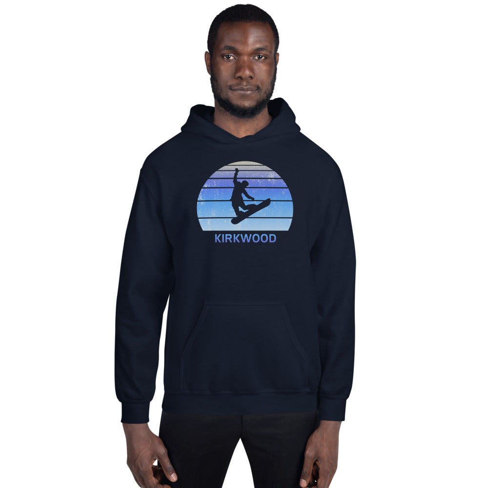 Retro Kirkwood California Snowboarding Fan Unisex Hoodie Top Sweatshirt