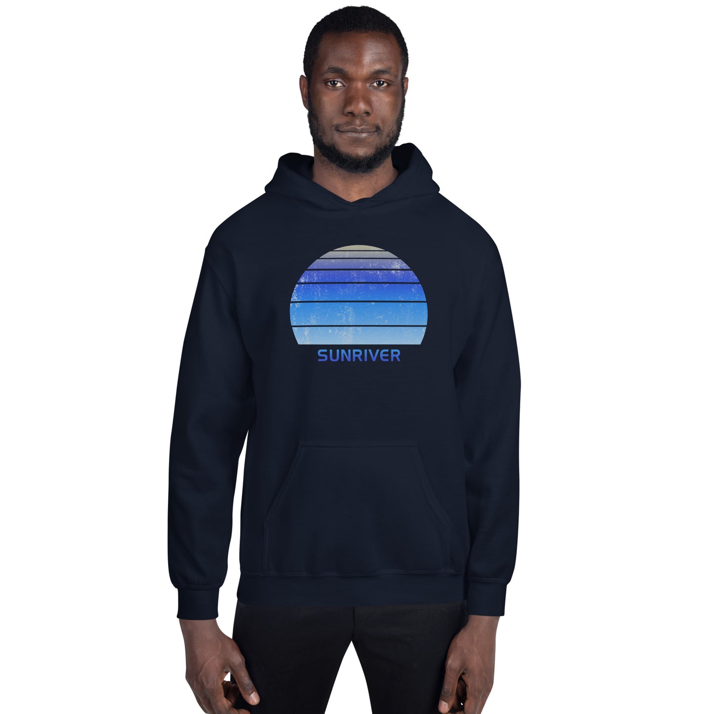 Retro Sunriver Oregon Ski Skiing Fan Unisex Hoodie Top Sweatshirt