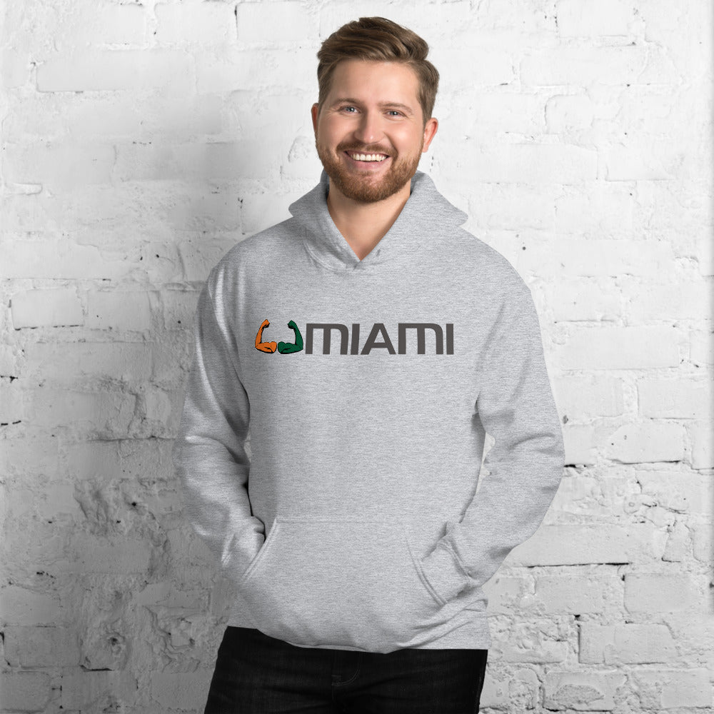 Miami 305 Native College Football Fan Unisex Hoodie Top Sweatshirt