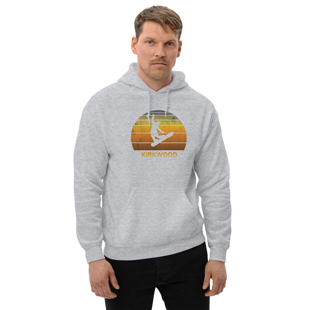 Retro Kirkwood California Snowboarding Fan Unisex Hoodie Top Sweatshirt