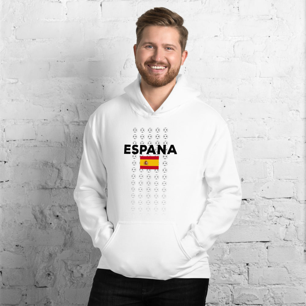 Espana National Soccer Football Team Spain Fan Unisex Hoodie Top Sweatshirt