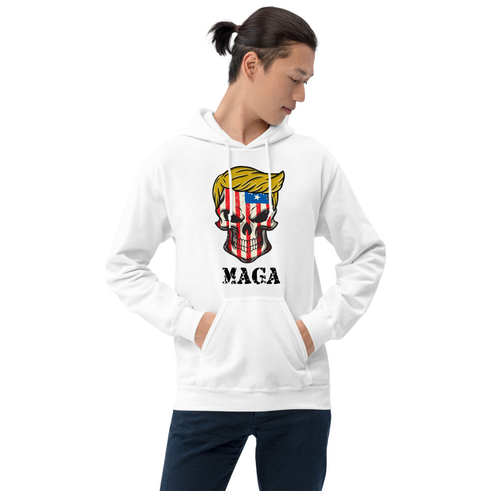 MAGA Pro Donald Trump 2024 Politics Fan Republican Unisex Hoodie Top Sweatshirt