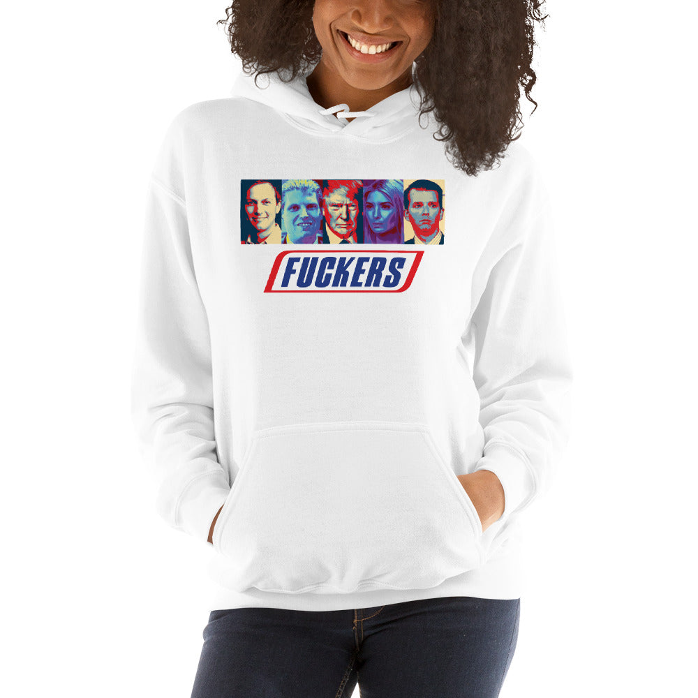 Anti Trump Funny Vulgar Political Democrats Unisex Hoodie Top Sweatshirt