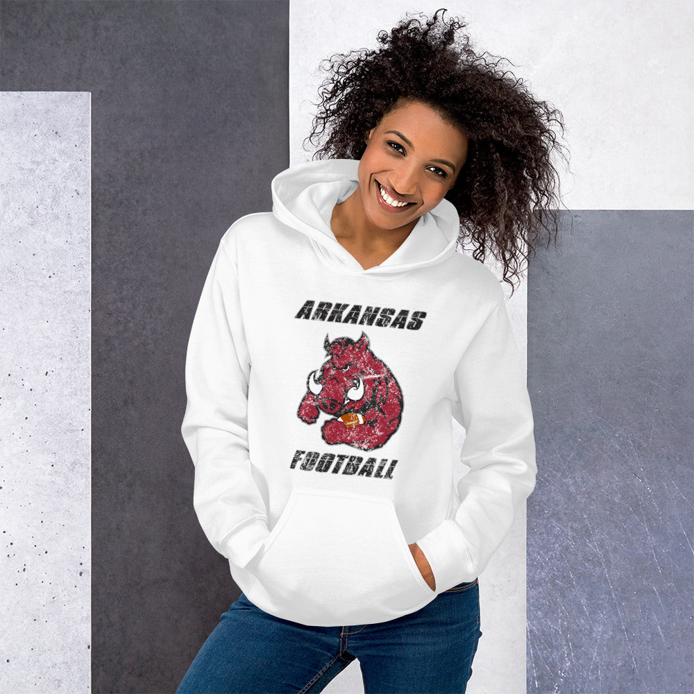 State Of Arkansas Native Football Fan Unisex Hoodie Top Sweatshirt