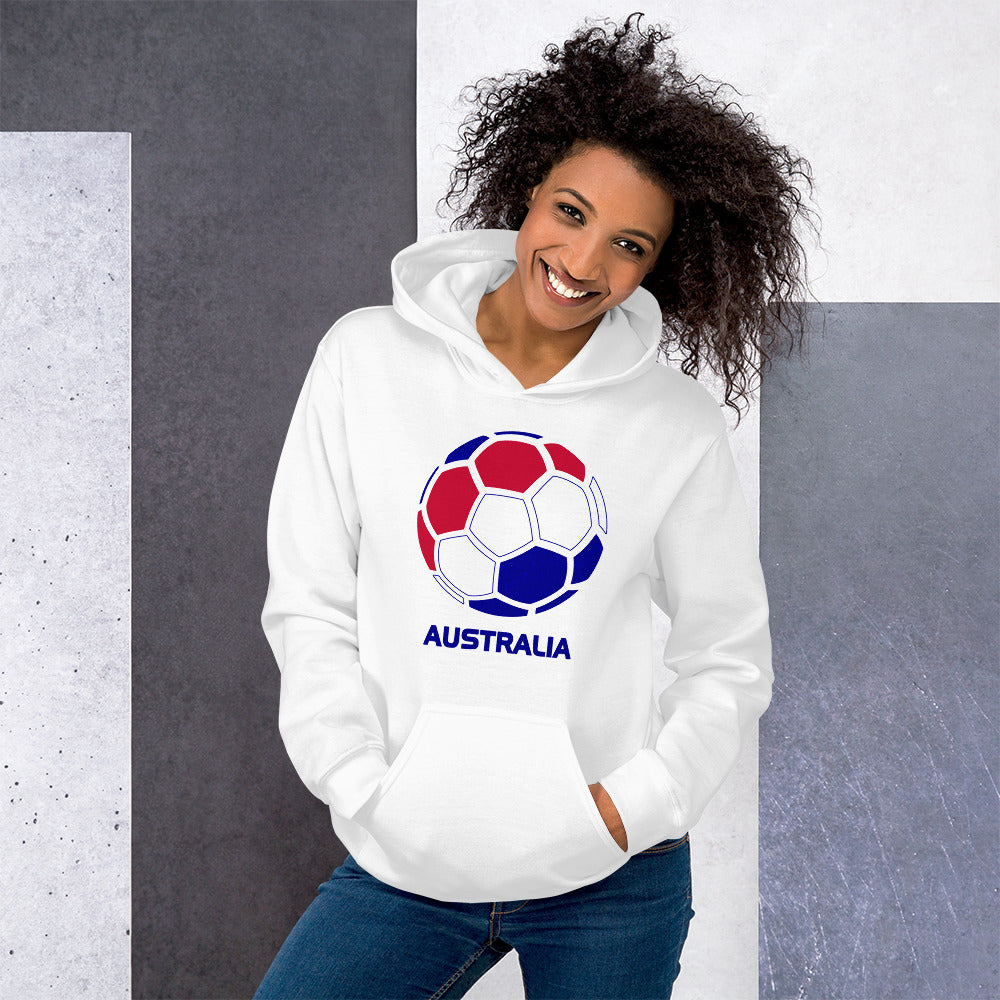 Australia National Soccer Team Football Pride Country Flag Unisex Hoodie Top Sweatshirt