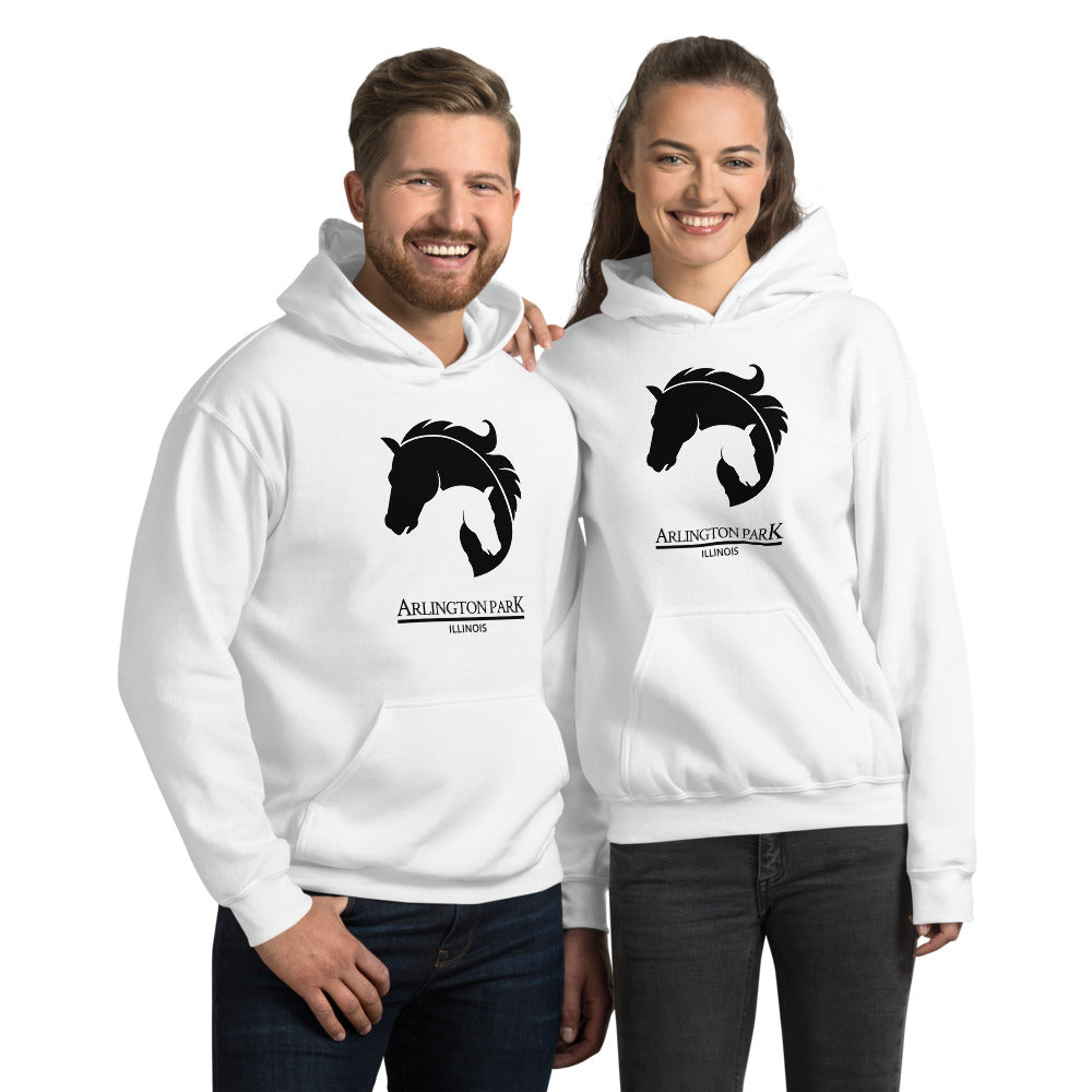 Cool Arlington Park Horse Racing Track Derby Fan Unisex Hoodie Top Sweatshirt