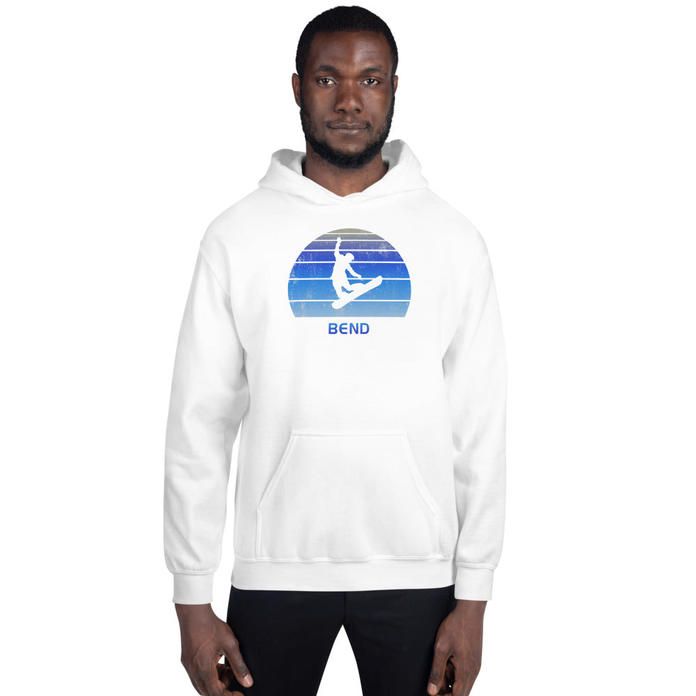 Retro Bend Oregon Snowboarding Fan Unisex Hoodie Top Sweatshirt