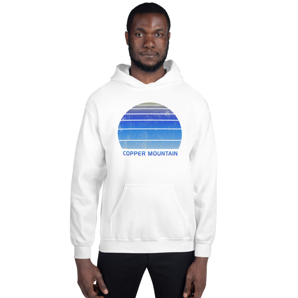 Retro Copper Mountain Colorado Ski Skiing Fan Unisex Hoodie Top Sweatshirt