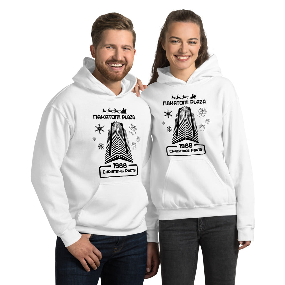 Funny Nakatomi Plaza Christmas Party Parody Joke Unisex Hoodie Top Sweatshirt