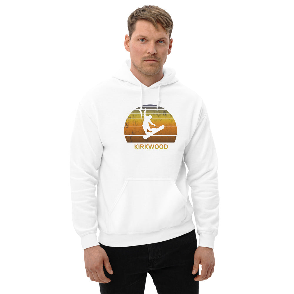 Retro Kirkwood California Snowboarding Fan Unisex Hoodie Top Sweatshirt