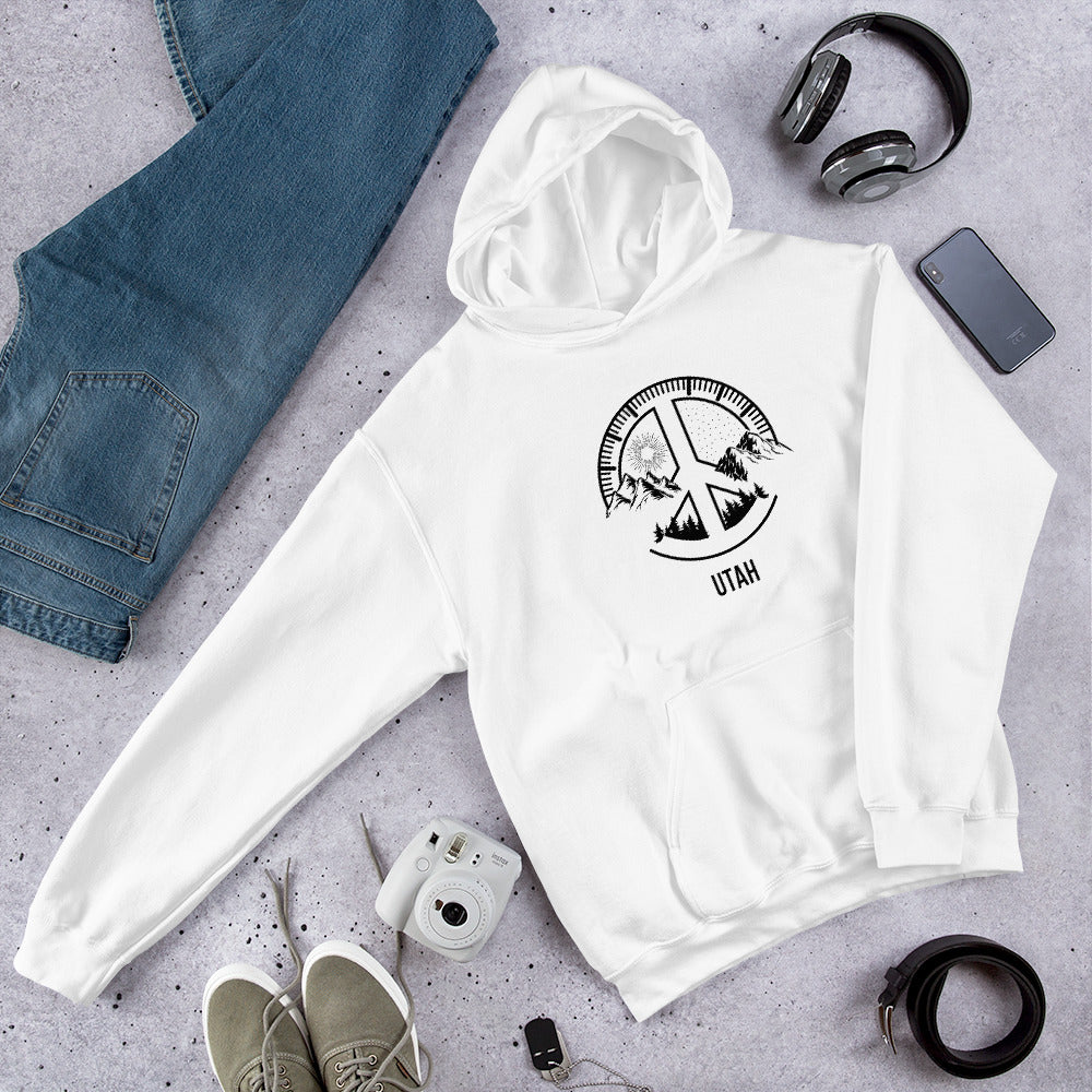 Cool Utah Outdoors Fan Nature Lover Ski Unisex Hoodie Top Sweatshirt