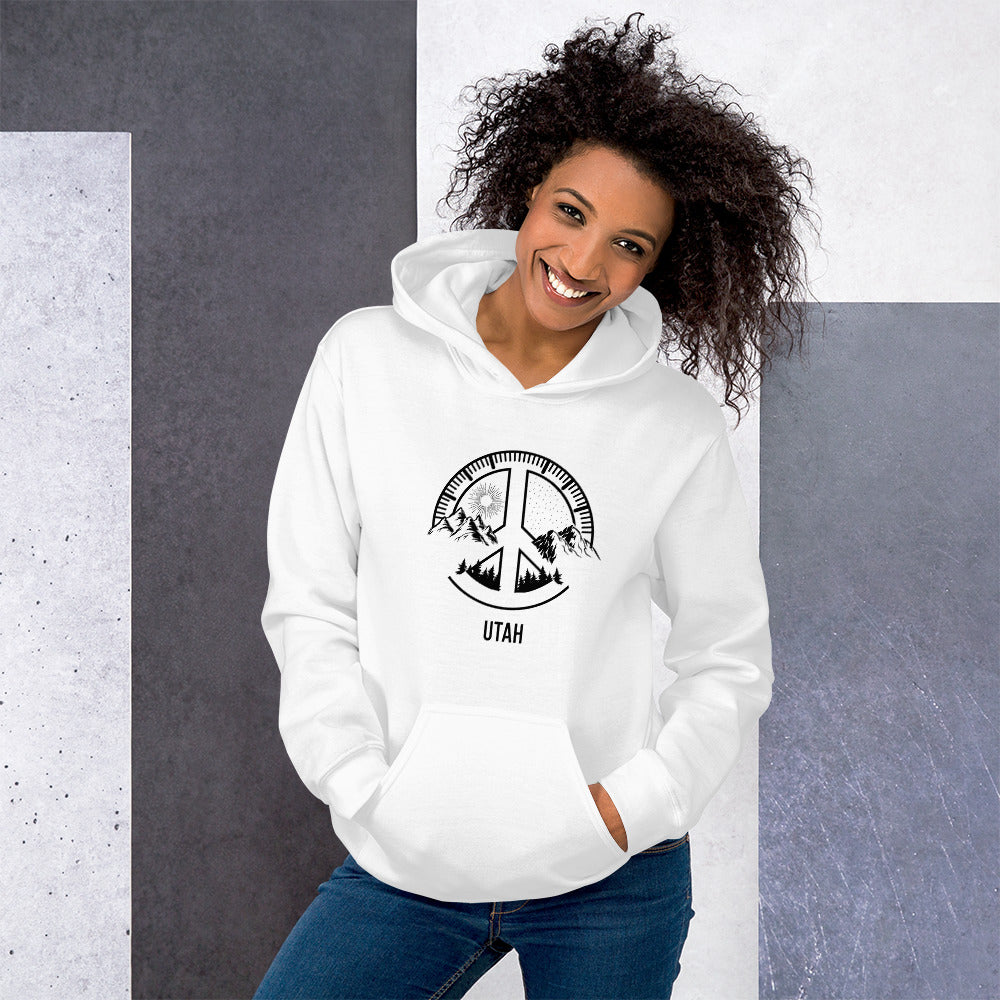 Cool Utah Outdoors Fan Nature Lover Ski Unisex Hoodie Top Sweatshirt