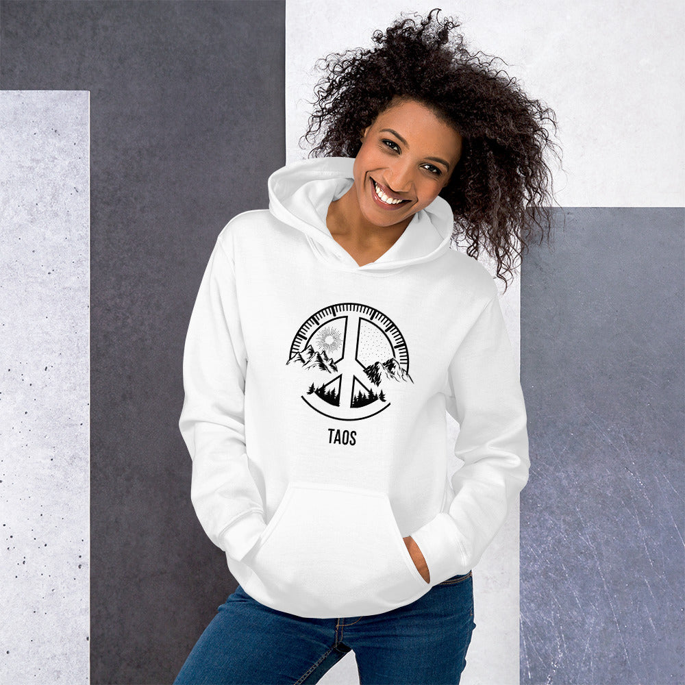 Cool Taos New Mexico Outdoors Fan Nature Lover Ski Unisex Hoodie Top Sweatshirt