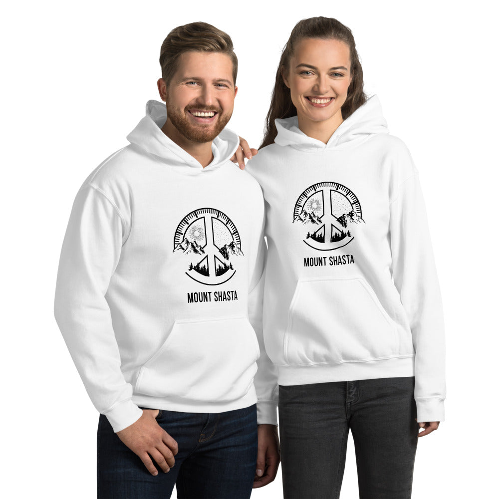 Cool Mount Shasta California Outdoors Fan Nature Lover Ski Unisex Hoodie Top Sweatshirt