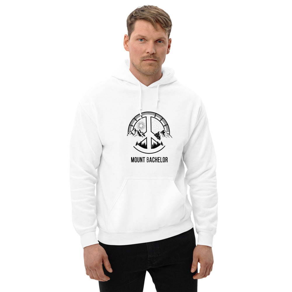 Cool Mount Bachelor Oregon Outdoors Fan Nature Lover Ski Unisex Hoodie Top Sweatshirt