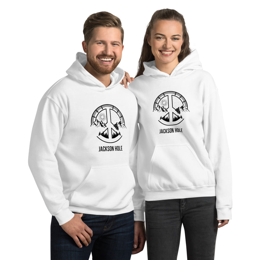 Jackson Hole Wyoming Skiing Fan Snowboarding Camping Unisex Hoodie Top Sweatshirt