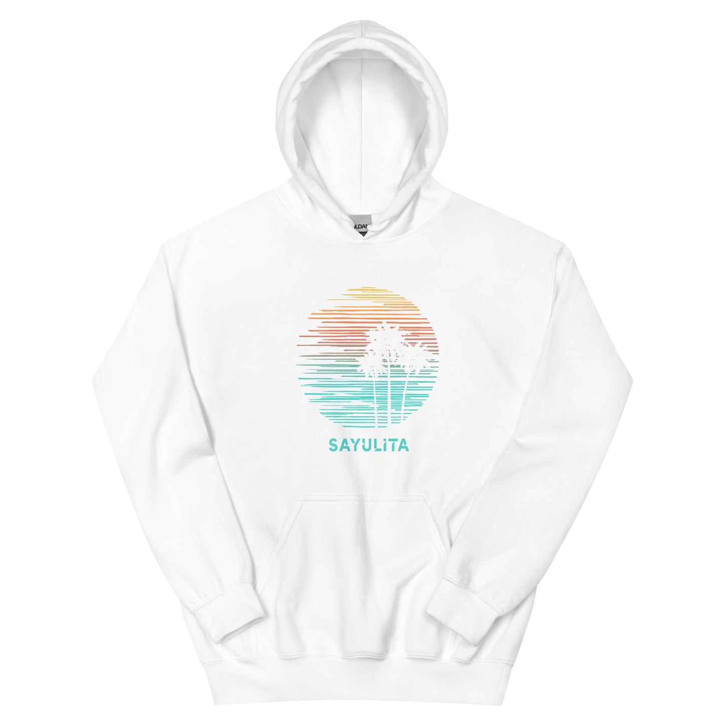 Sayulita Mexico Souvenir Vacation Artistic Unisex Hoodie Top Sweatshirt