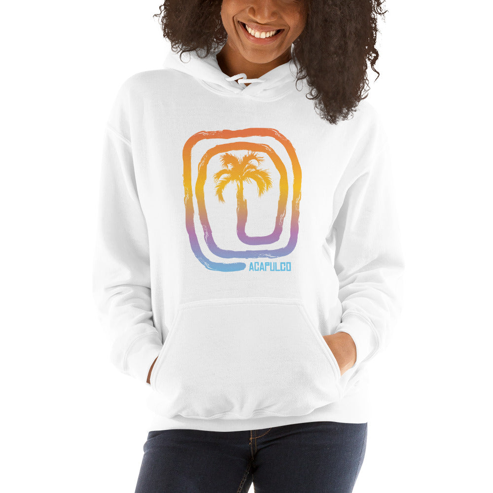 Cool Acapulco Mexico Palm Tree Souvenir Vacation Unisex Hoodie Top Sweatshirt