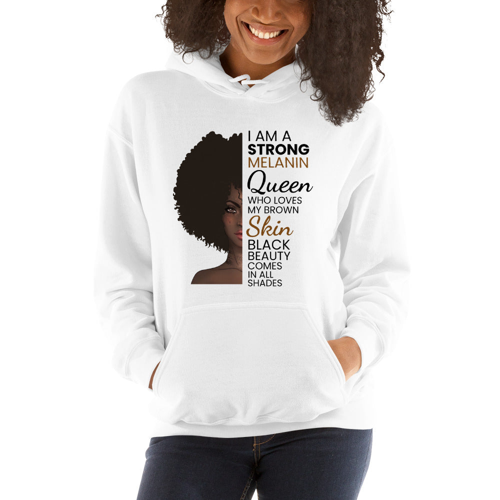 African American Women Pride Black Quote Unisex Hoodie Top Sweatshirt