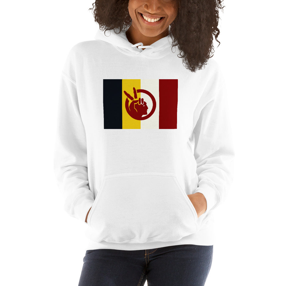 American Indian Movement Pride Flag Ancestry Native Tribe Unisex Hoodie Top Sweatshirt