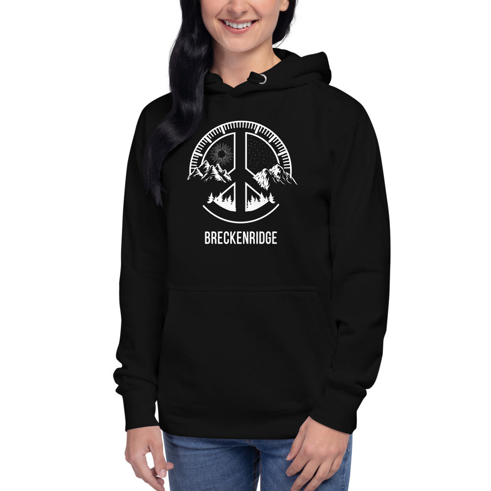 Cool Breckenridge Colorado Outdoors Fan Nature Lover Ski Unisex Hoodie Top Sweatshirt