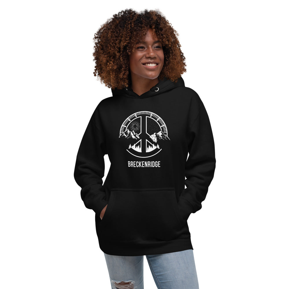 Cool Breckenridge Colorado Outdoors Fan Nature Lover Ski Unisex Hoodie Top Sweatshirt