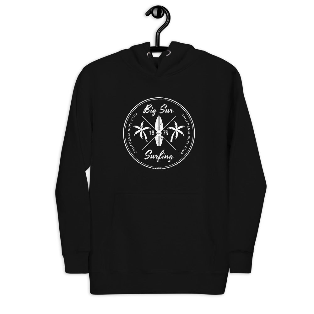 Retro Big Sur California Surfing Fan Beach Unisex Hoodie Top Sweatshirt