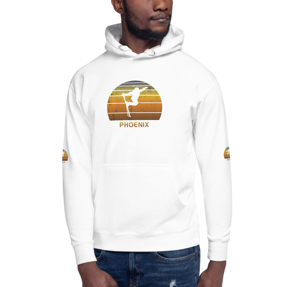 Funny Ski Phoenix Arizona Skiing Joke Unisex Hoodie Top Sweatshirt
