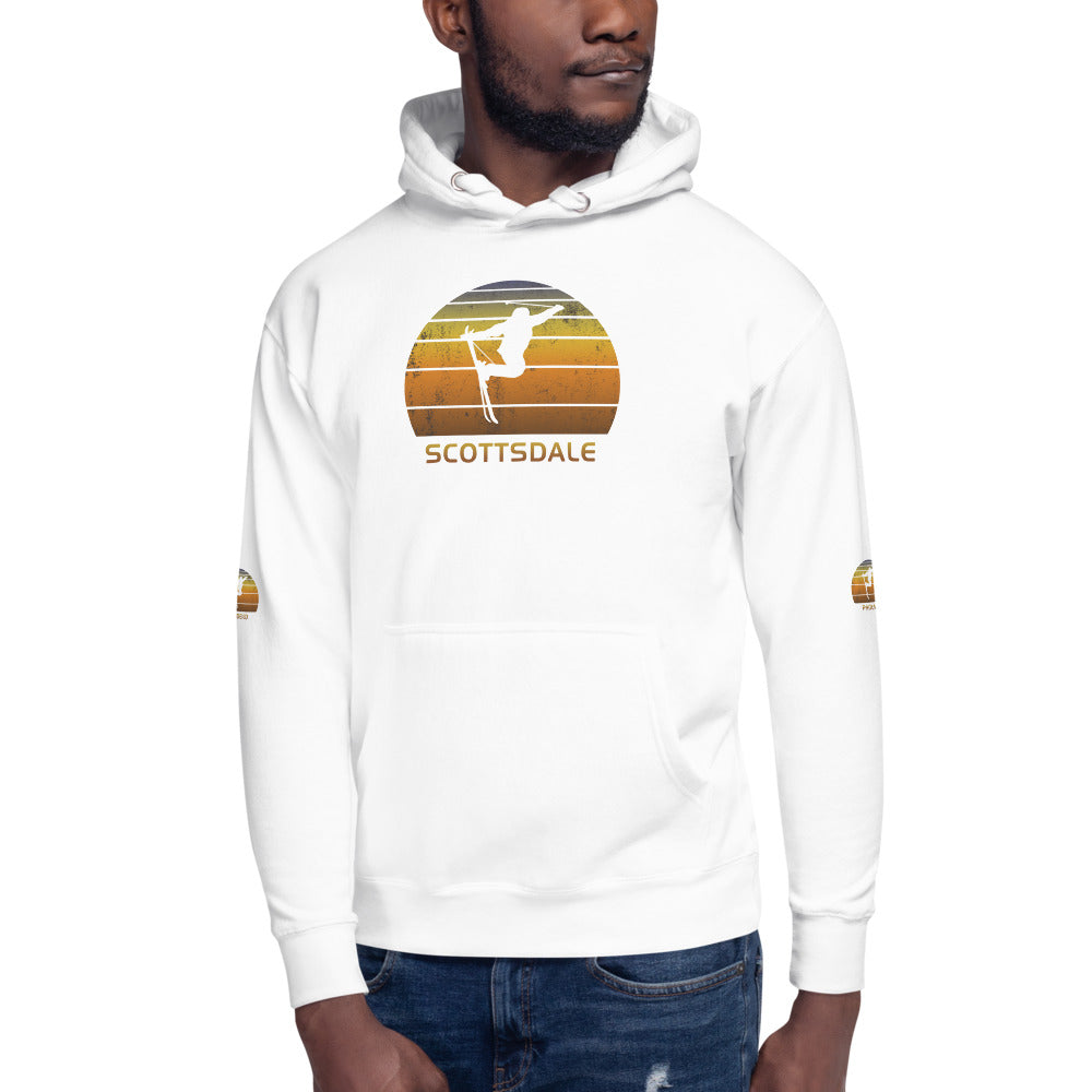 Funny Ski Scottsdale Arizona Skiing Joke Unisex Hoodie Top Sweatshirt