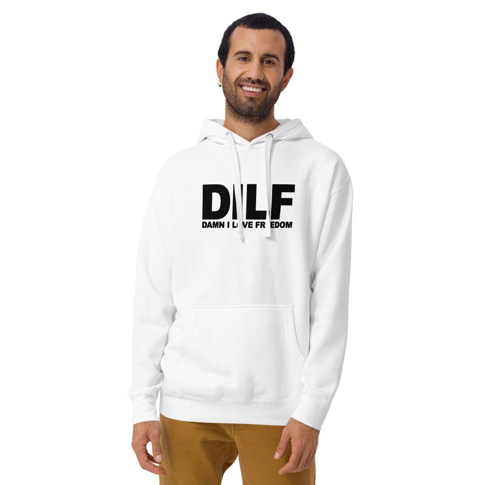 Funny DILF Military Service Freedom USA Joke Unisex Hoodie Top Sweatshirt