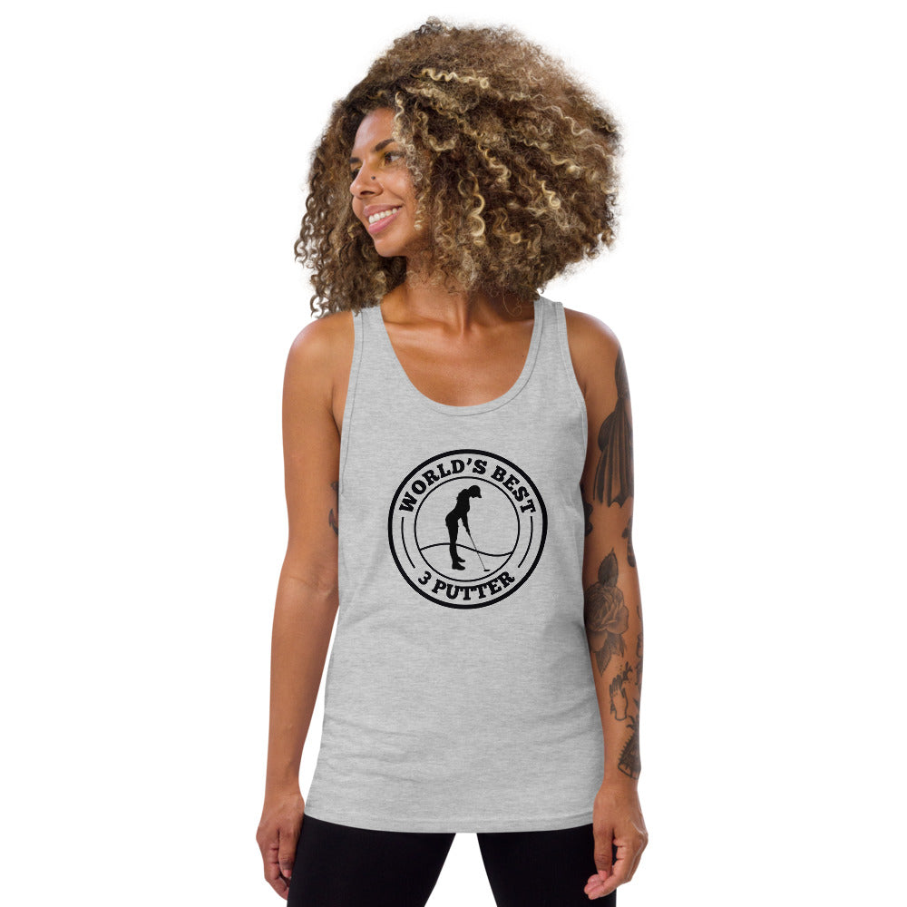 Funny Golf Quote Women's Golfer Joke Unisex Tank Top