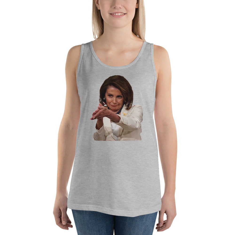 Nancy Pelosi Punks Trump Funny Political Democrats Unisex Tank Top