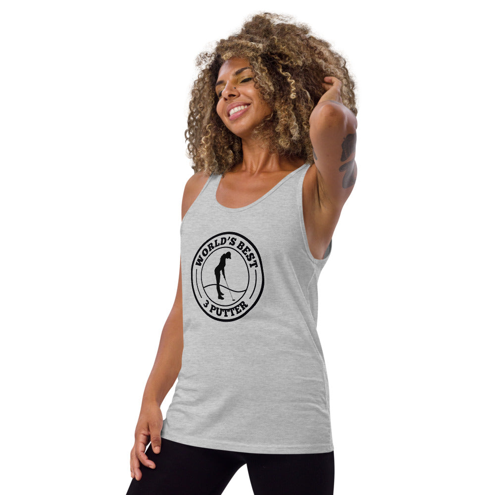 Funny Golf Quote Women's Golfer Joke Unisex Tank Top