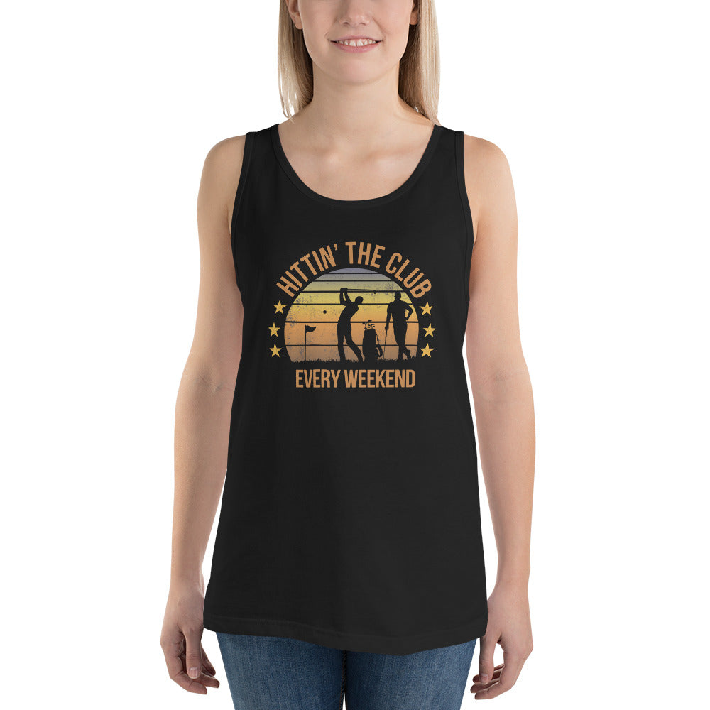 Funny Golf Quote Word Play Golfer Unisex Tank Top