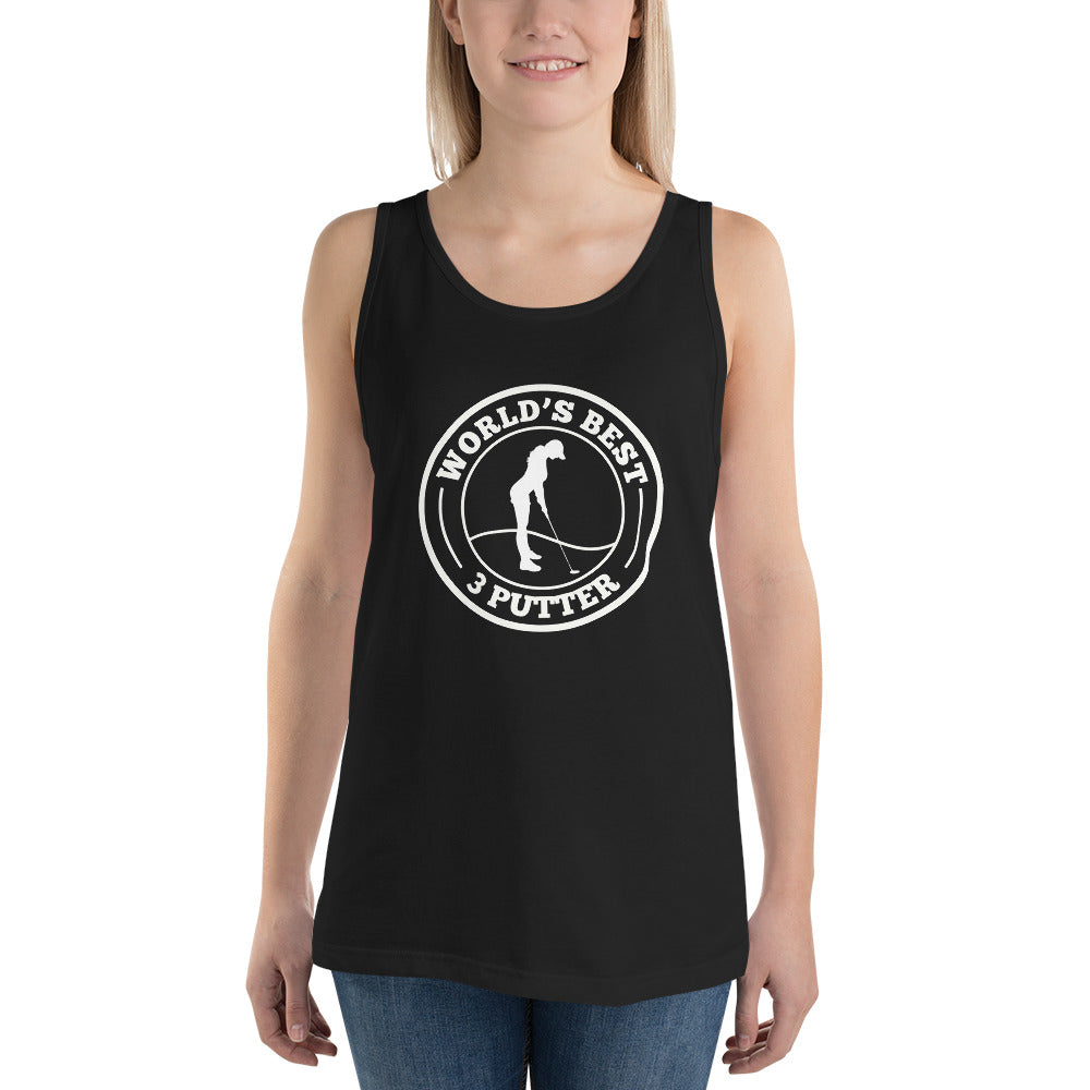 Funny Golf Quote Women's Golfer Joke Unisex Tank Top