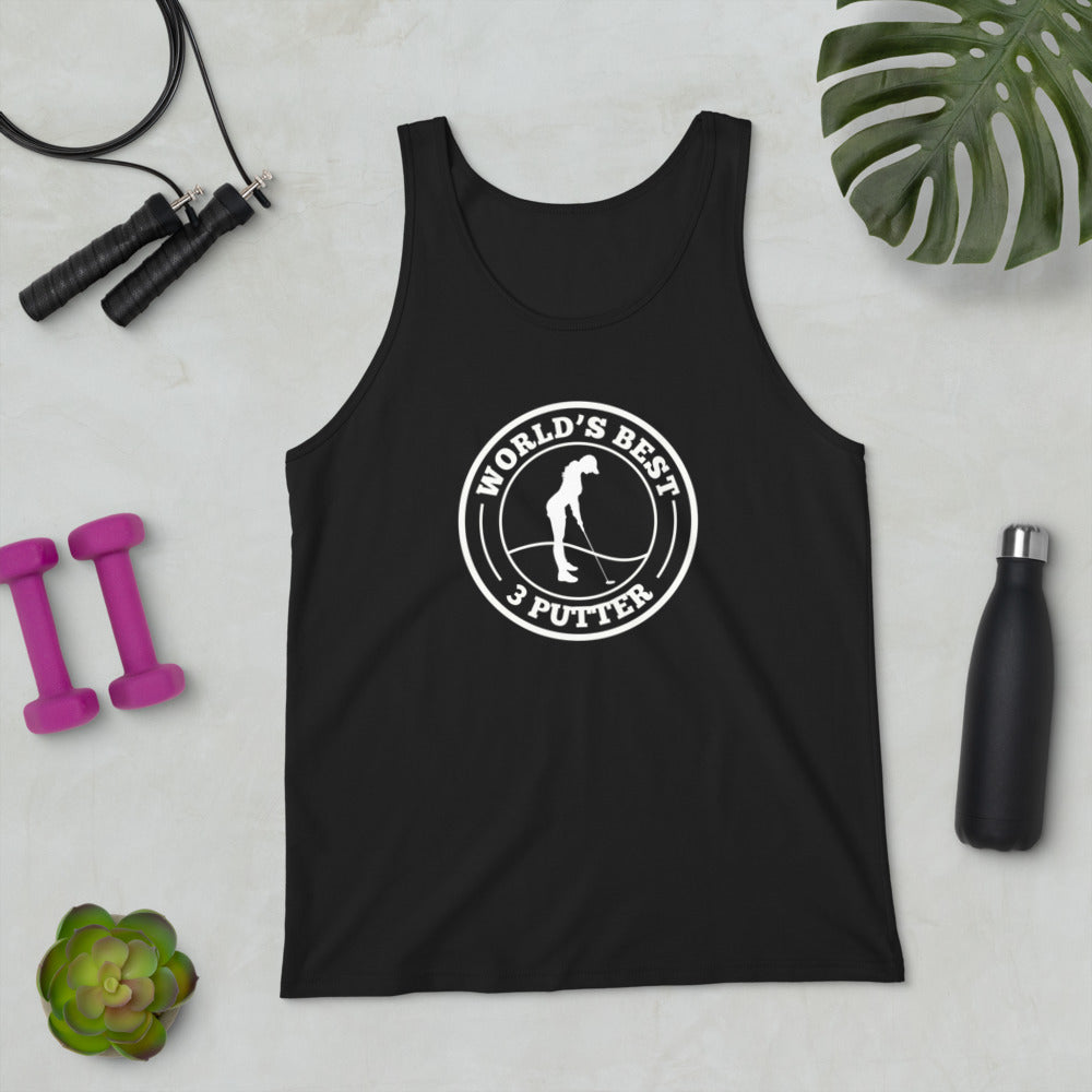 Funny Golf Quote Women's Golfer Joke Unisex Tank Top